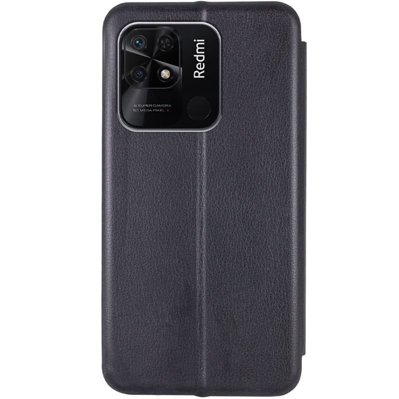 Книжка Premium для Xiaomi Redmi 10C/Poco C40 (Чорна)-1