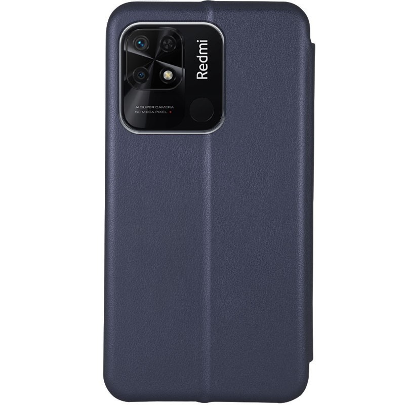 Книжка Premium для Xiaomi Redmi 10C / Poco C40 темно-синя-1