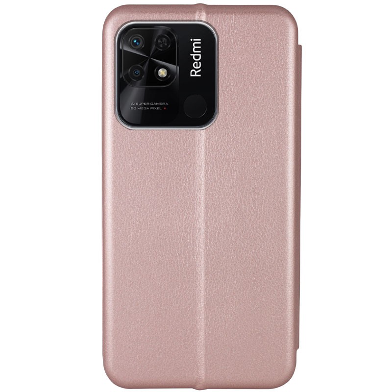 Книжка Premium для Xiaomi Redmi 10 / Redmi 10 (2022) / Note 11 4G (Рожеве золото)-1