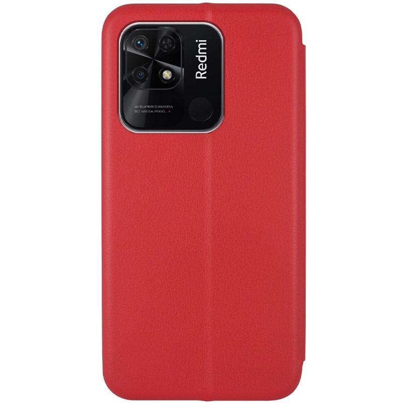 Книжка Premium для Xiaomi Redmi 10C / Poco C40 (Червона)-1