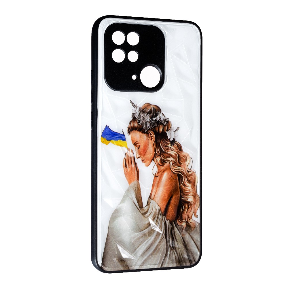 Накладка Prisma Ladies для Xiaomi Redmi 10C/Poco C40 Pray for Ukraine-0