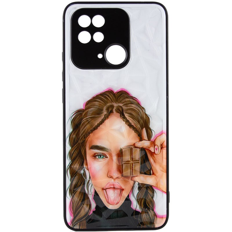 Накладка Ladies Camera для Xiaomi Redmi 10C/Poco C40 Chocolate-0