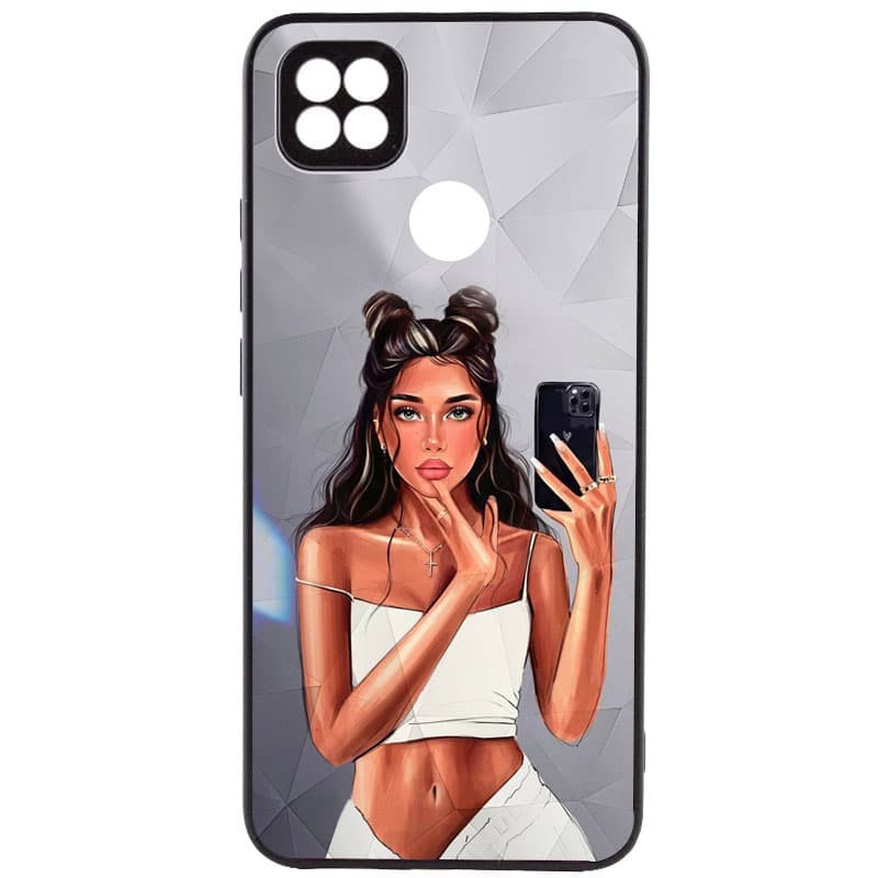 Накладка Prisma Ladies для Xiaomi Redmi 9C/10A Black in White-0