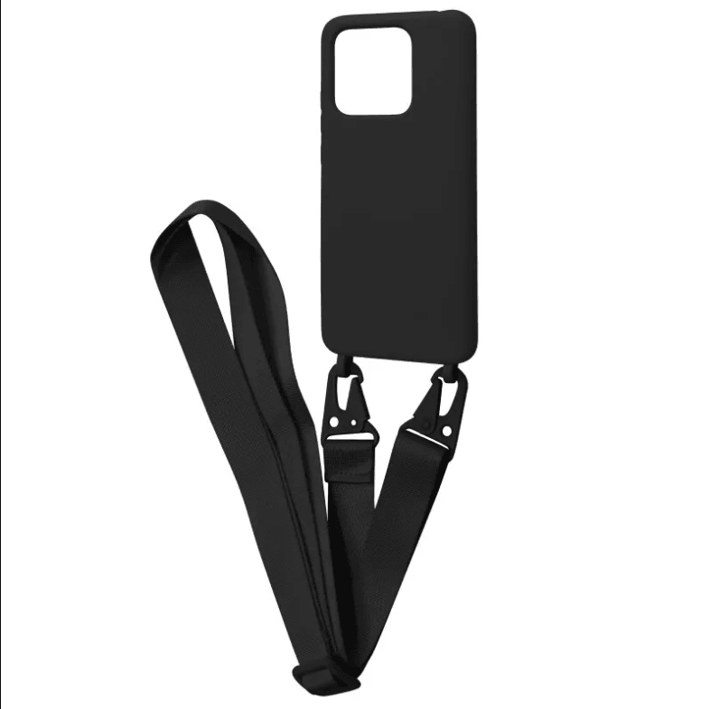 Накладка Strap для Xiaomi Redmi 10C/Poco C40 (Black)-0