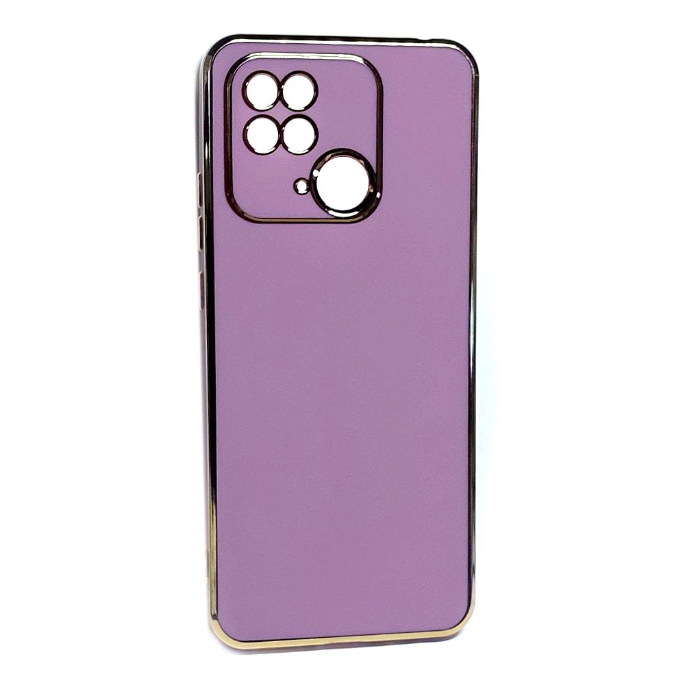 Накладка Golden Line для Xiaomi Redmi 10C/Poco C40 Lilac pride-0