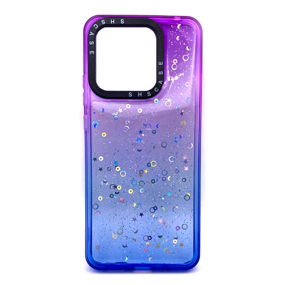 Накладка Shiny-S для Xiaomi Redmi 10C Violet/Blue-0