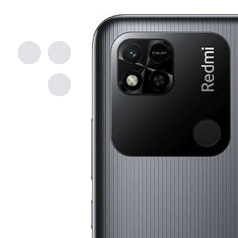 Захисне гнучке скло на камеру для Xiaomi Redmi 10C/Poco C40 (без упаковки)-0