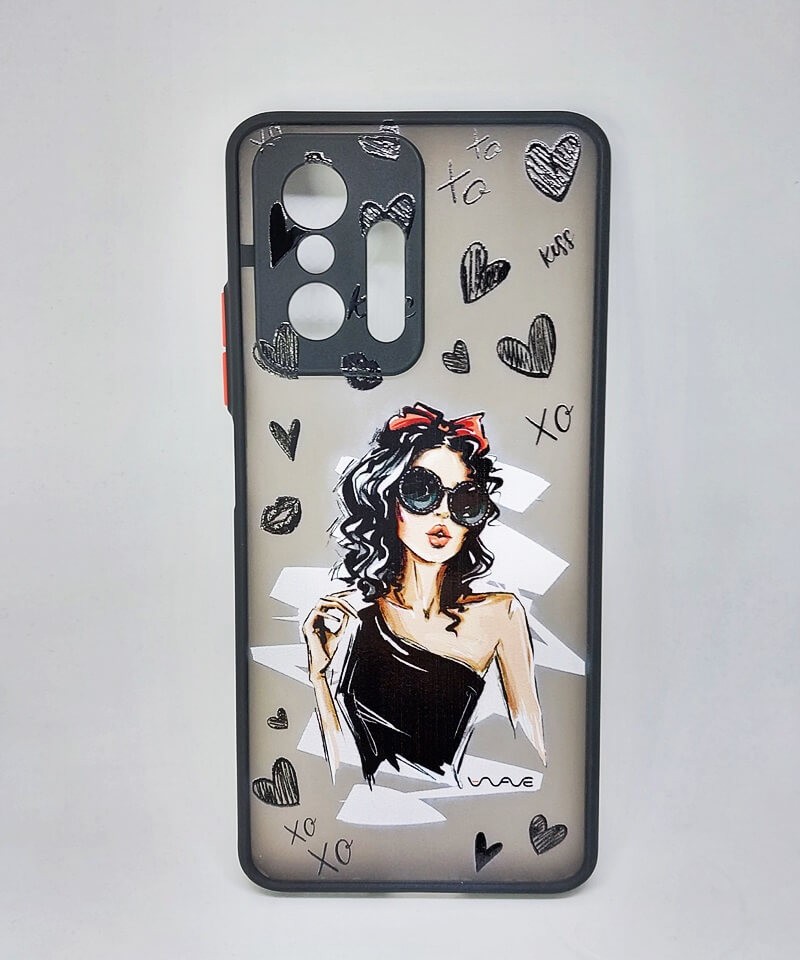 WAVE Cartoon Case Xiaomi Mi 11T/11T Pro (little black dress)-0