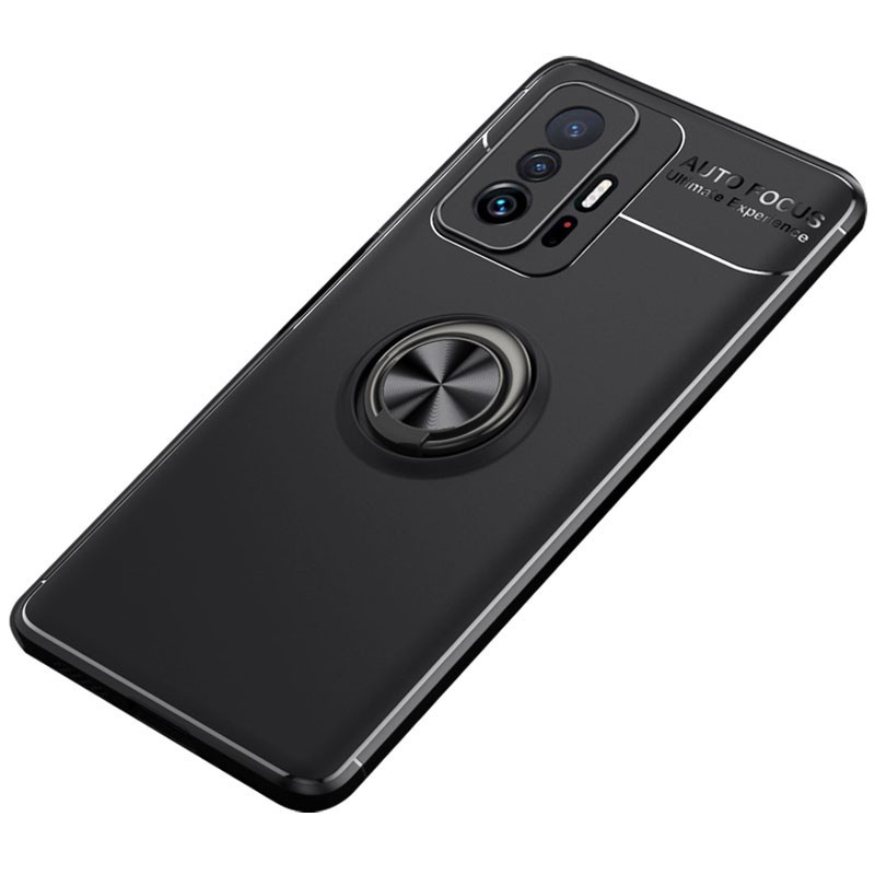 Накладка Deen ColorRing для Xiaomi 11T/11T Pro чорна-0