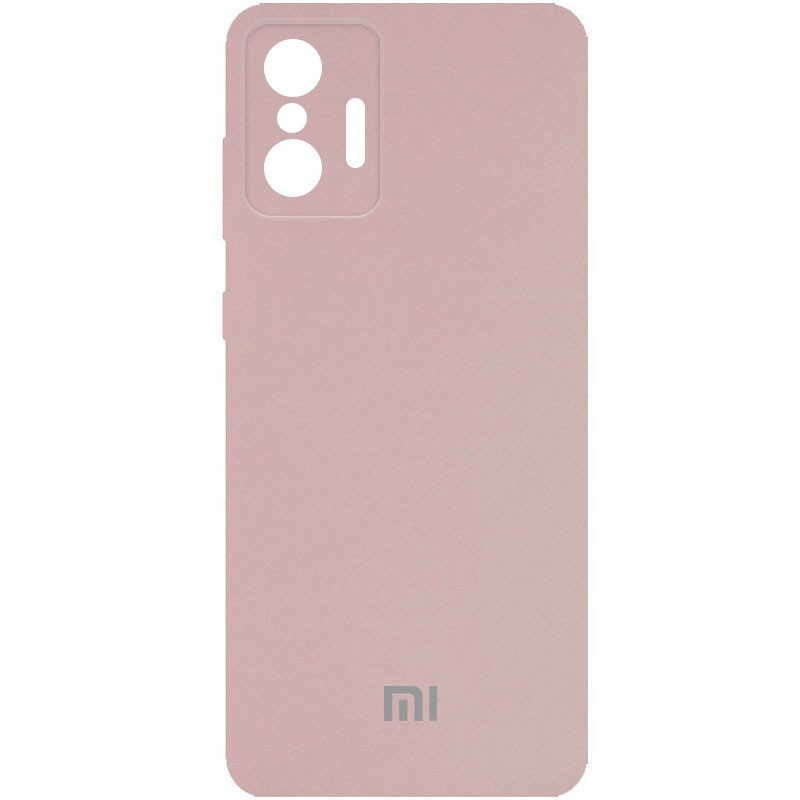 Silicone Cover My Color Full Camera (A) для Xiaomi Mi 11T / 11T Pro (Pink sand)-0