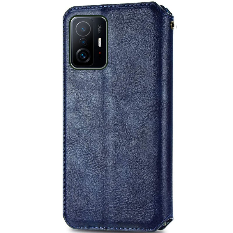 Книжка GETMAN Cubic для Xiaomi 11T/11T Pro синя-1