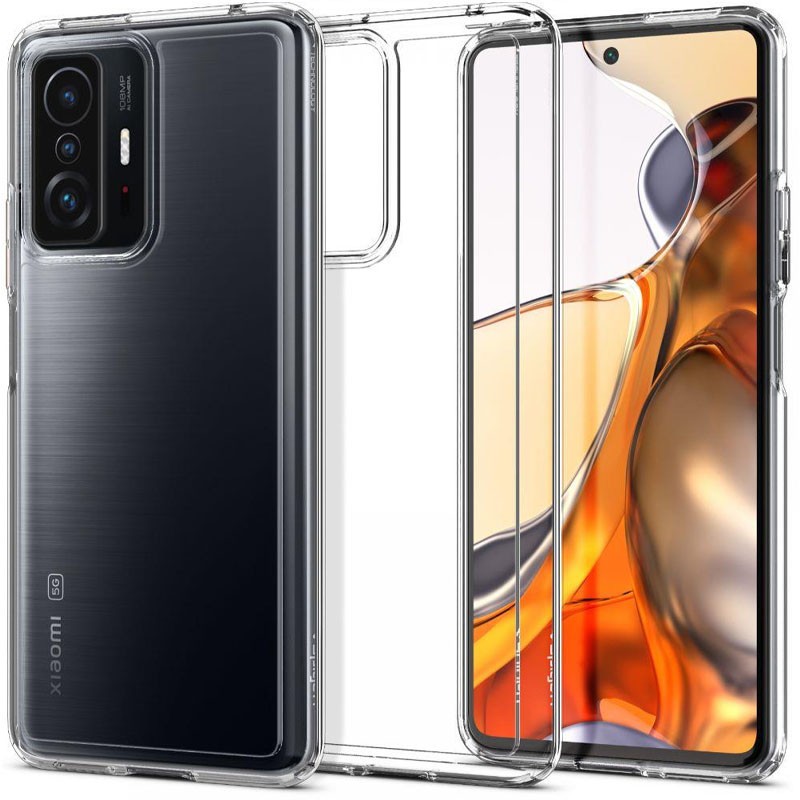 Накладка Epic Transparent 1,5mm для Xiaomi Mi 11T/11T Pro прозора-0