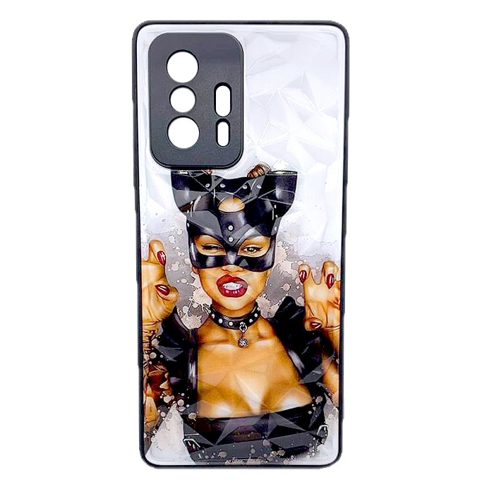 Накладка Ladies для Xiaomi Mi 11T/11T Pro  Жінка-кішка-0