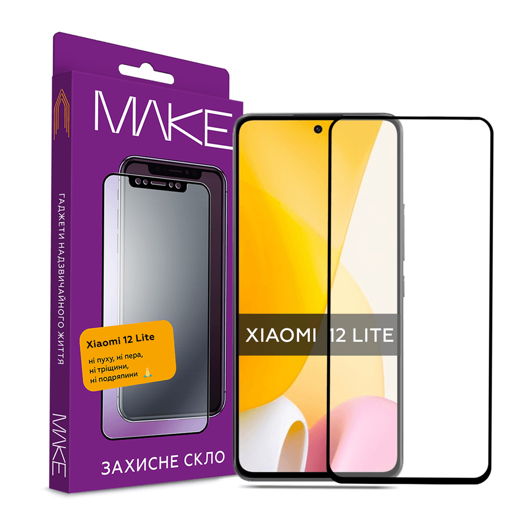 Захисне скло MAKE для Xiaomi 12 Lite-0