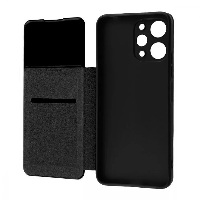 Книжка WAVE Show Case для Xiaomi Redmi 12 4G (black)-1