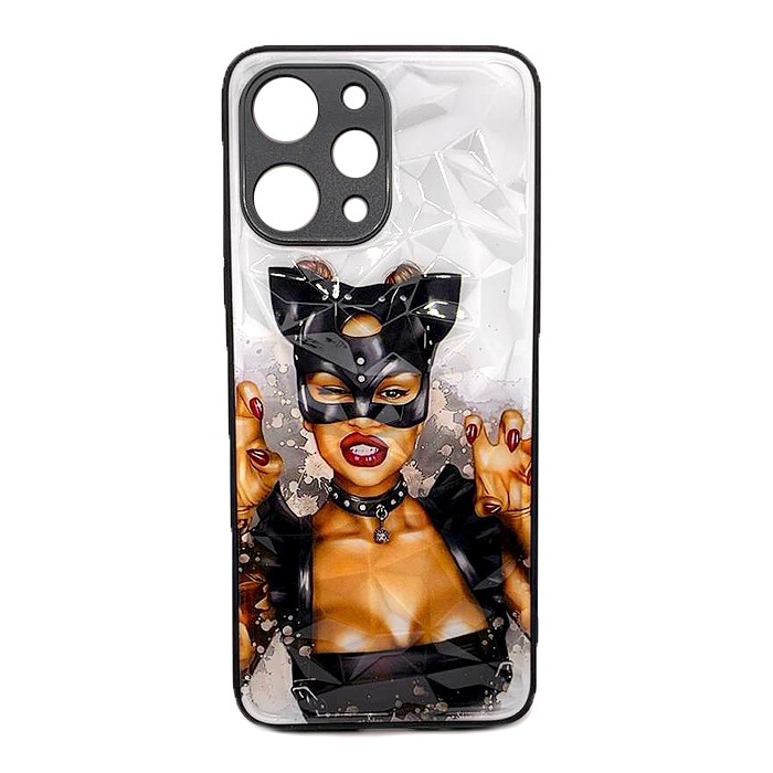 Накладка Ladies Camera для Xiaomi Redmi 12 Жінка-кішка-0