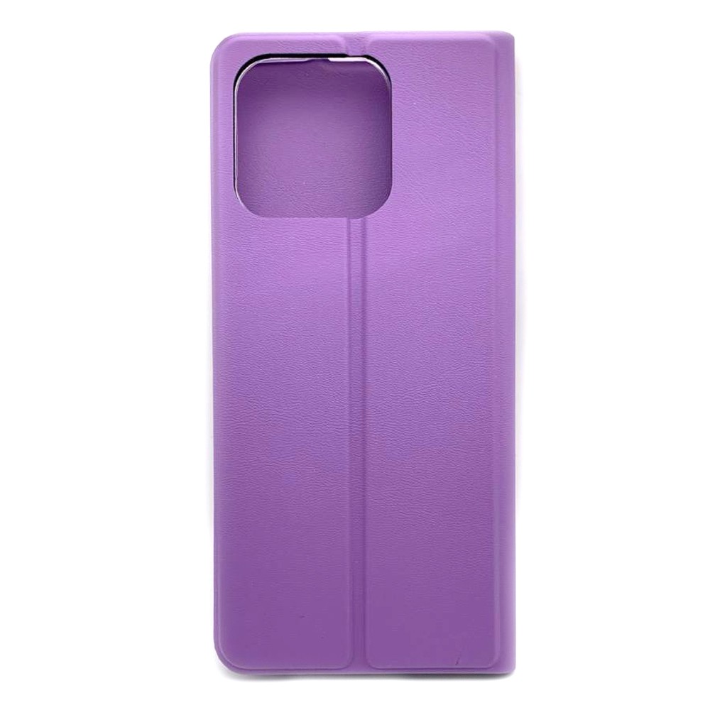 Книжка GETMAN Elegant (PU) для Xiaomi Redmi 12C/Poco C55 (Бузкова)-1