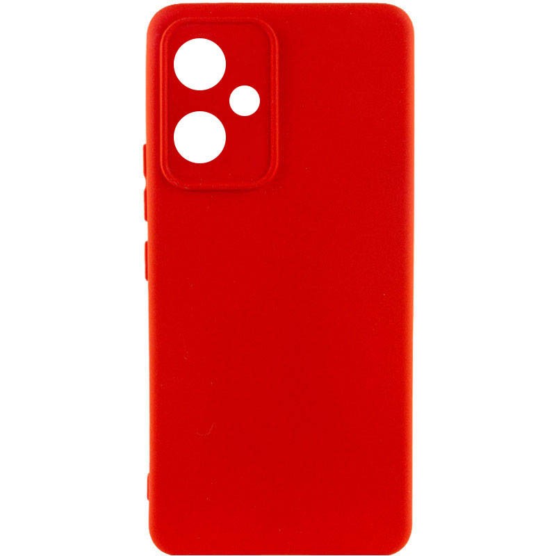 Silicone Case Full Protective No Logo для Xiaomi Redmi 12 (Red)-0