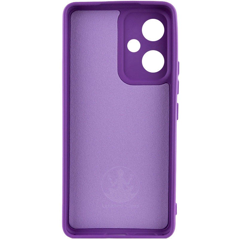 Silicone Case Full Protective No Logo для Xiaomi Redmi 12 (Purple)-1