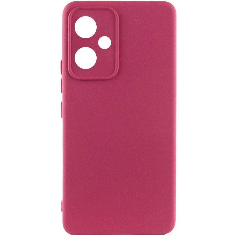 Silicone Case Full Protective No Logo для Xiaomi Redmi 12 (Marsala)-0