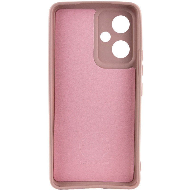 Silicone Case Full Protective No Logo для Xiaomi Redmi 12 (Pink sand)-1