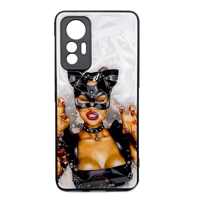 Накладка Ladies для Xiaomi Mi 12 Lite  Жінка-кішка-0