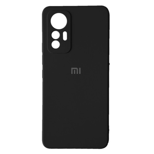 Silicone Case Full для Xiaomi 12 Lite Black-0