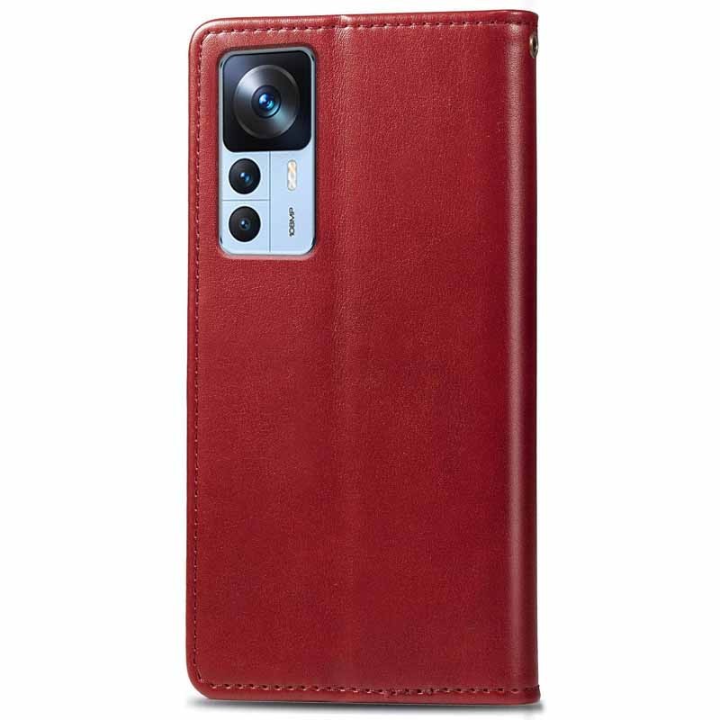 Книжка GETMAN Gallant для Xiaomi 12T/12T Pro Червона-1