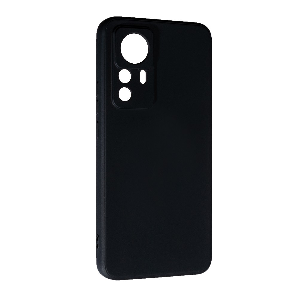 Накладка Silicone case SMTT для Xiaomi 12T/12T PRO (Black)-0