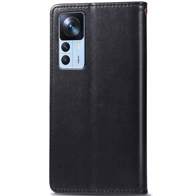 Книжка GETMAN Gallant для Xiaomi 12T/12T Pro Чорна-1