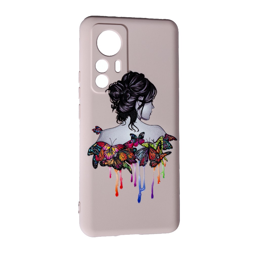 Накладка Silicone Case Art для Xiaomi 12T/12T Pro Butterfly-0