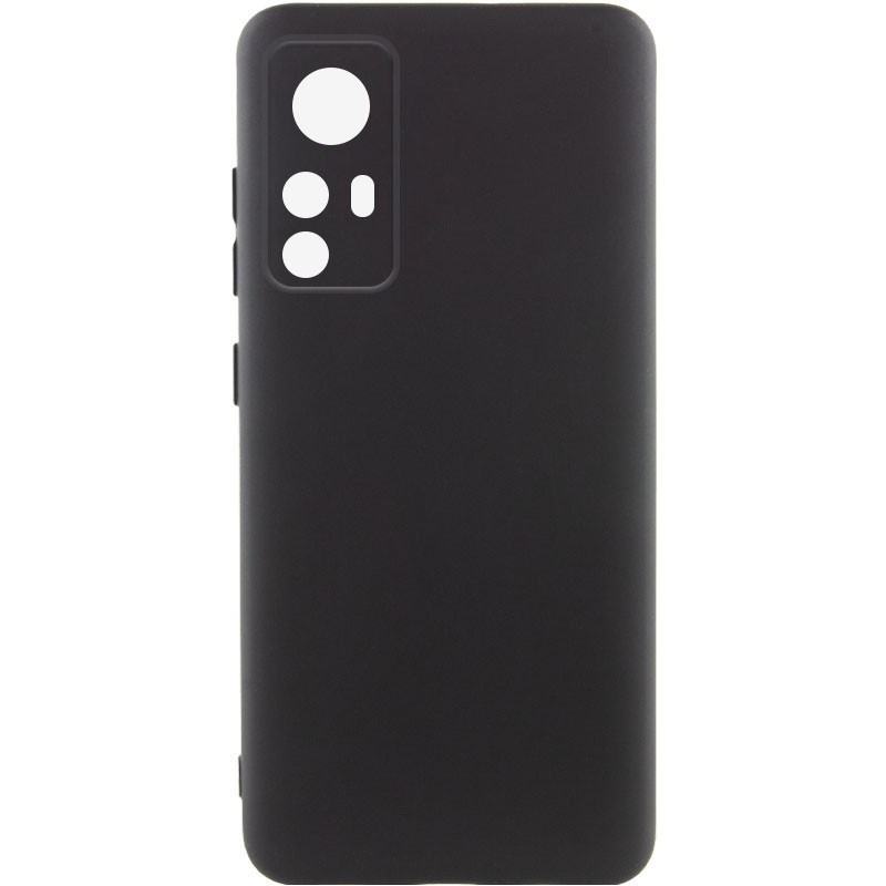 Silicone Cover Full Camera without Logo (A) для Xiaomi 12T / 12T Pro (Black)-0