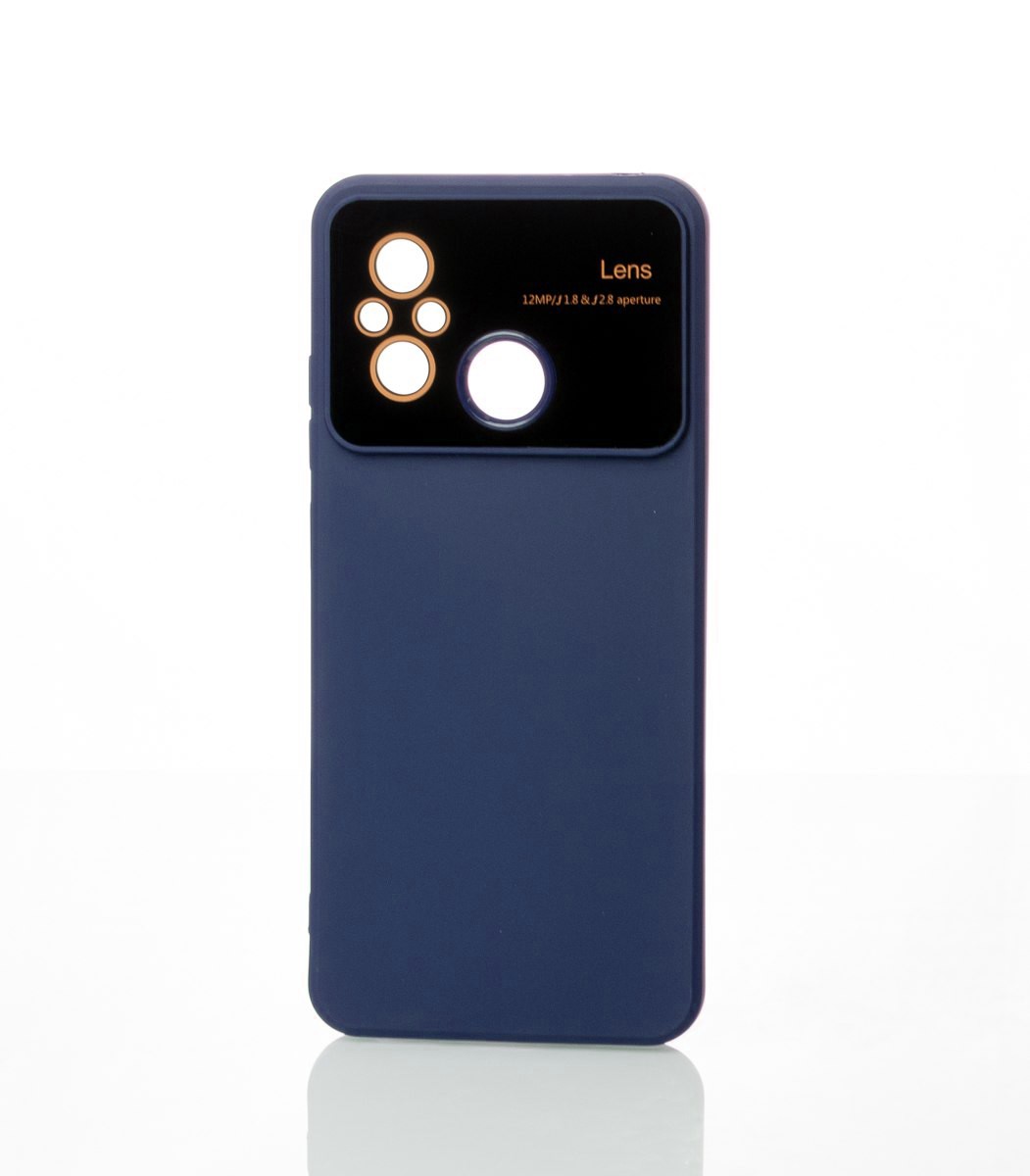 Накладка CAMERA PROTECTION для Xiaomi Redmi 12c (темно-синя)-0