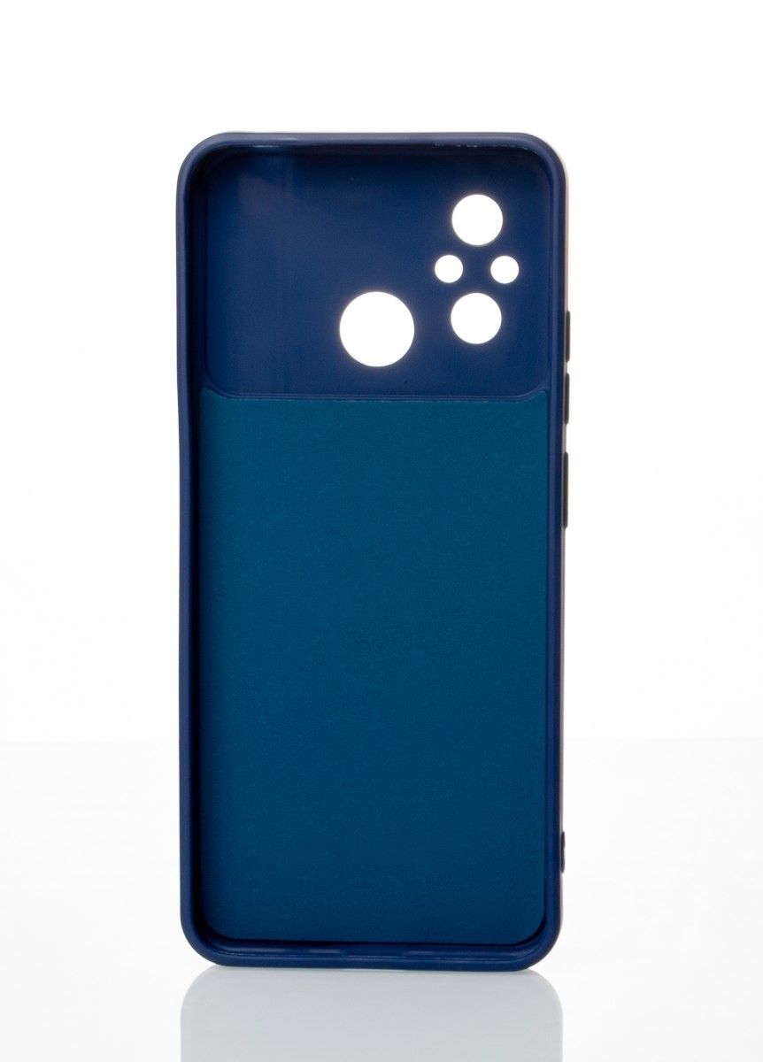 Накладка CAMERA PROTECTION для Xiaomi Redmi 12c (темно-синя)-1