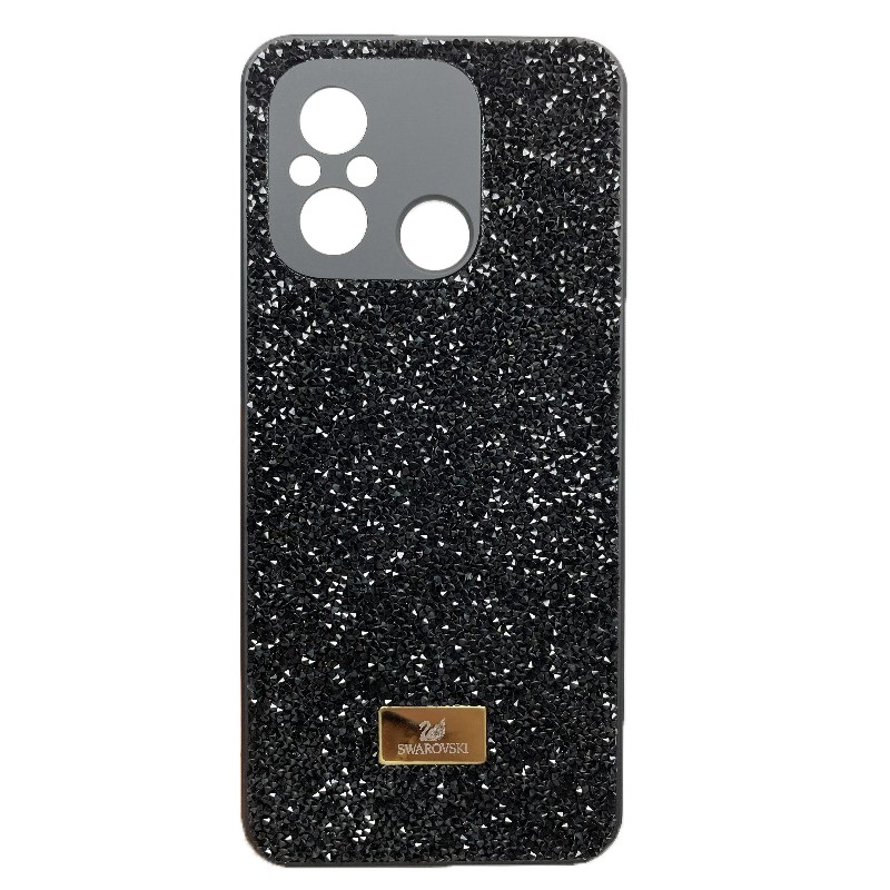Накладка SW Grainy Diamonds для Xiaomi Redmi 12C  чорна-0