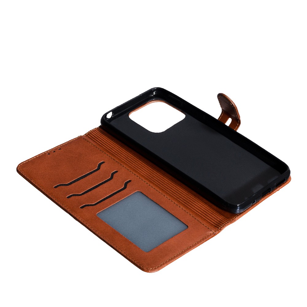 Книжка Business Flip для Xiaomi Redmi 12C/Poco C55 (Brown)-2