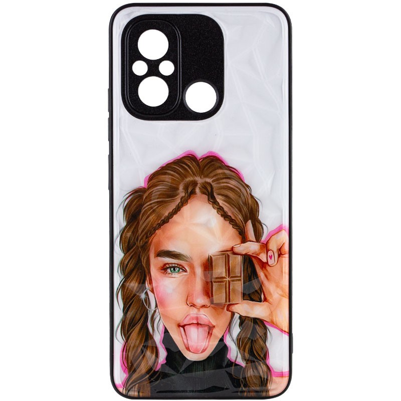 Накладка Ladies Camera для Xiaomi Redmi 12C/Poco C55 Chocolate-0