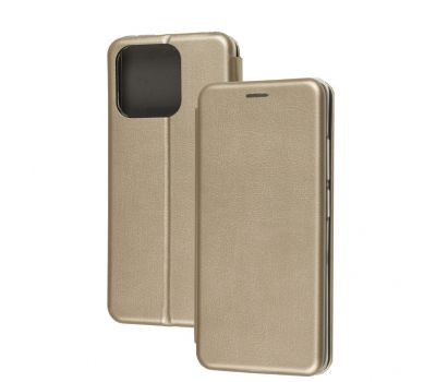 Книжка Premium для Xiaomi Redmi 12C / 11A / Poco C65  золота-0
