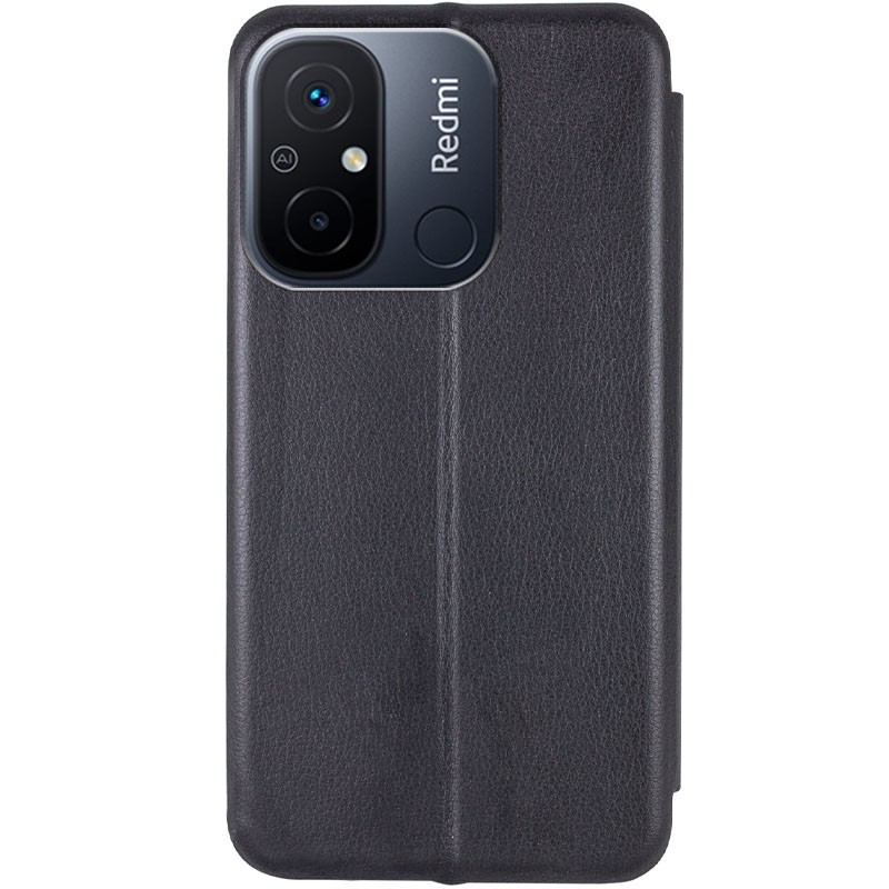 Книжка Premium для Xiaomi Redmi 12C / 11A / Poco C65  чорна-1