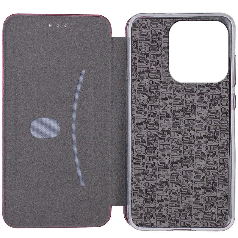 Книжка Premium для Xiaomi Redmi 12C / 11A / Poco C65  бордова-2