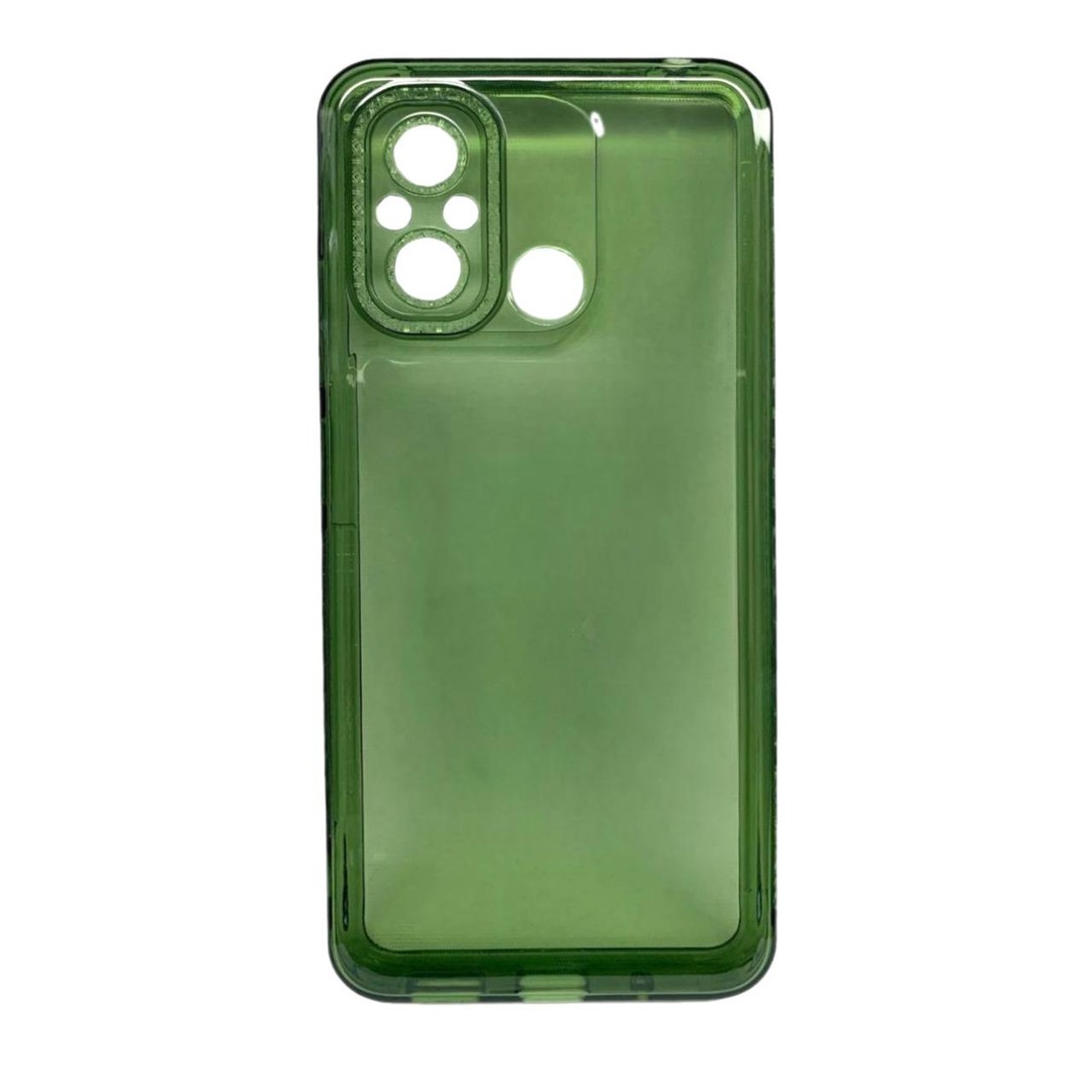 Накладка Starfall Clear для Xiaomi Redmi 12C/Poco C55 (Зелена)-0