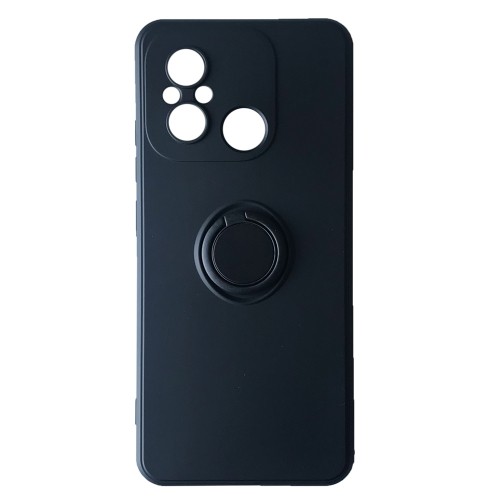 Накладка Light Color Ring для Xiaomi Redmi 12C/Poco C55  (black)-0
