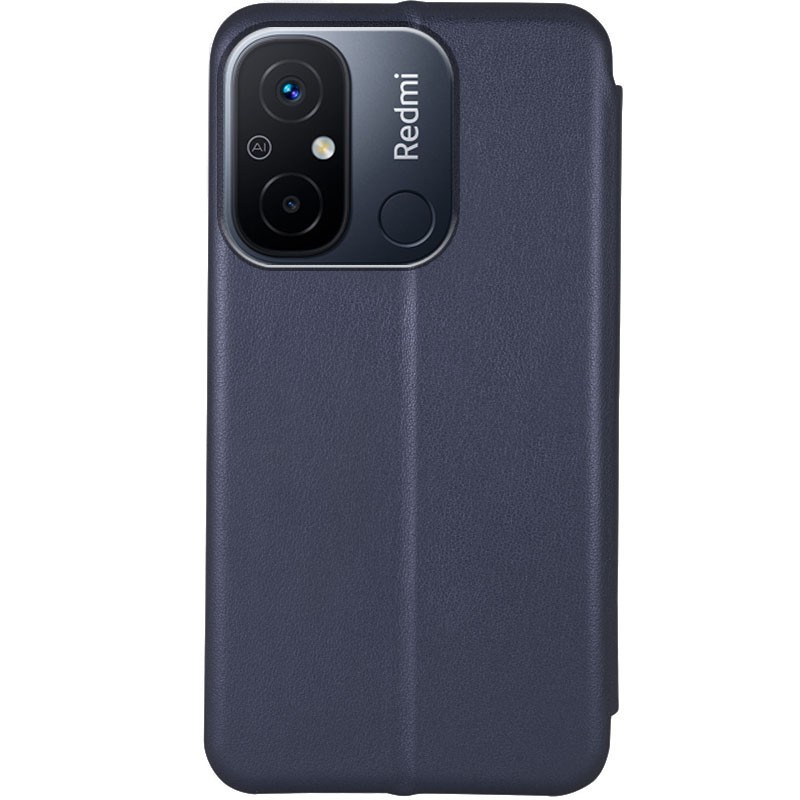 Книжка Premium для Xiaomi Redmi 12C / 11A / Poco C65  темно-синя-1