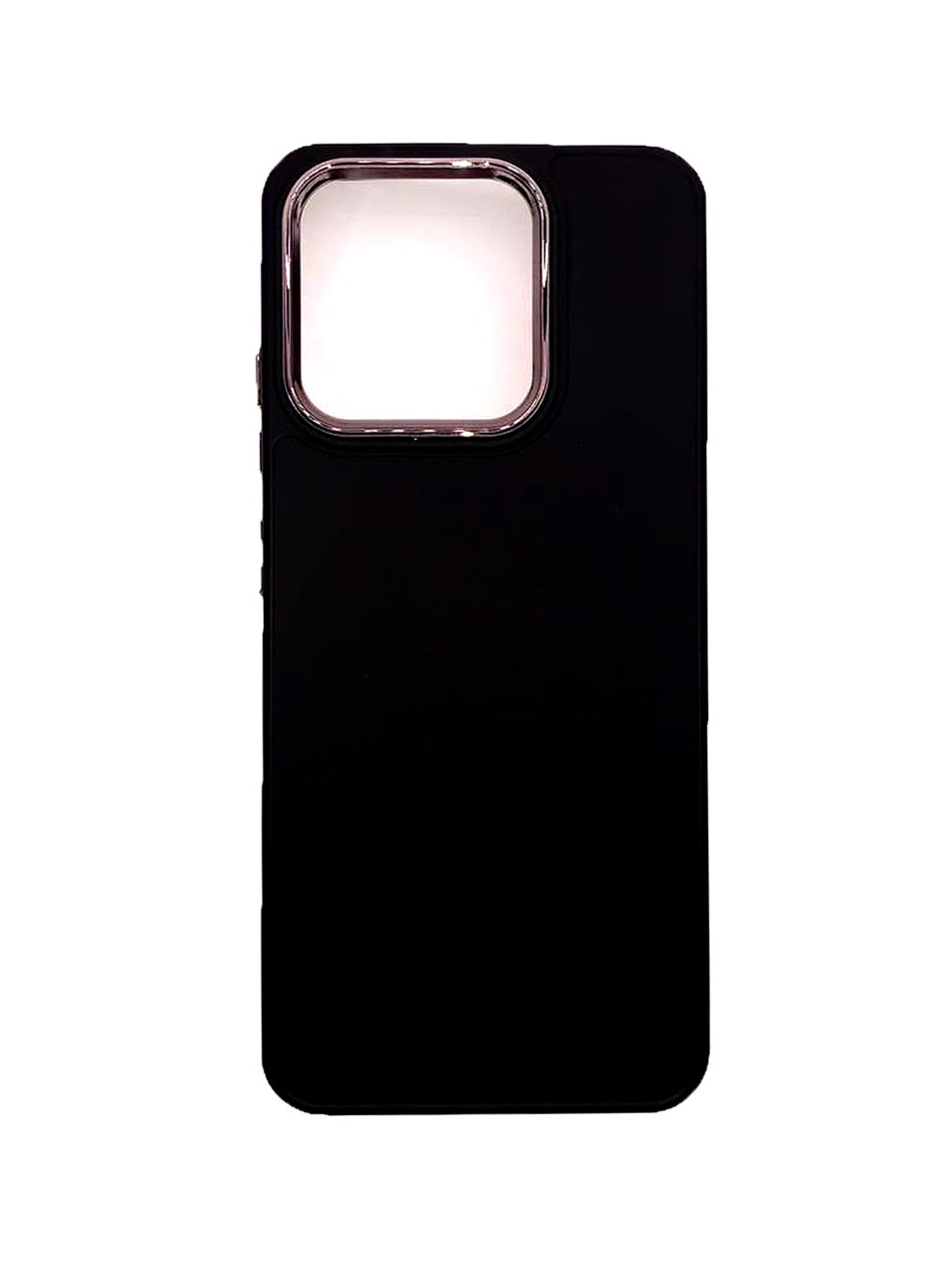 Накладка Matte Colorful Metal Frame для Xiaomi Redmi 12C (Black)-0