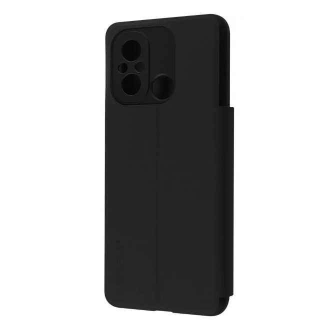 Книжка WAVE Show Case для Xiaomi Redmi 12С (black)-1