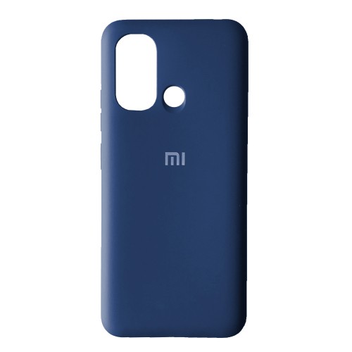 Silicone Case Full Protective для Xiaomi Redmi 12C/Poco C55 (Midnight blue)-0