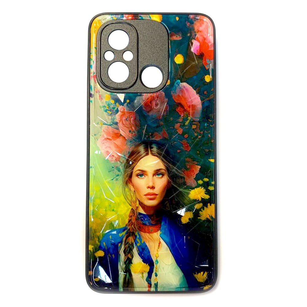 Накладка Prisma Ladies для Xiaomi Redmi 12C (Peonies)-0