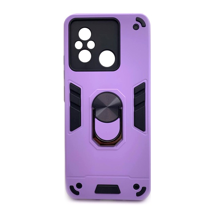Накладка Armor Magnet Ring case для Xiaomi Redmi 12C/11A/Poco C55 бузкова-0