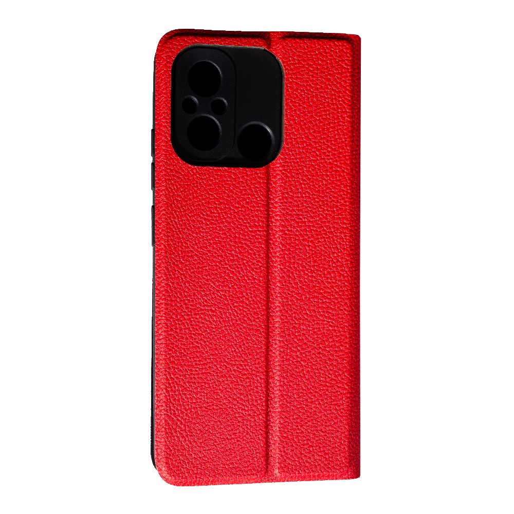 Книжка ELITE Stage для Xiaomi Redmi 12C/Poco C55 (Red)-1