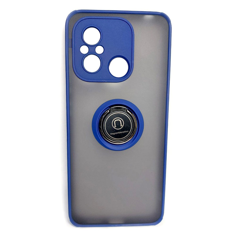 Накладка Totu Gingle Ring для Xiaomi Redmi 12С/Poco С55 синя-0